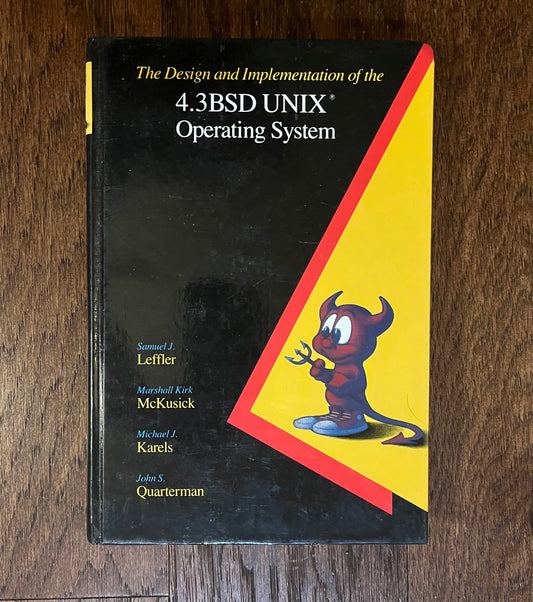 Design of BSD OS Book aka The Devil Book (Used)